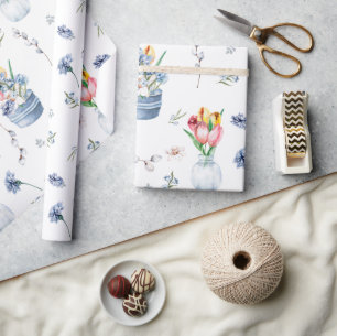 Papier Cadeau Charming Boho Watercolor Motif
