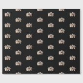 Papier Cadeau Charming Cottage Motif (Plat)