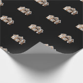 Papier Cadeau Charming Cottage Motif (Coin)