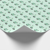 Papier Cadeau Charming Scooter Parade (Coin)