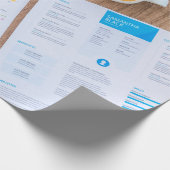 Papier Cadeau Chart graph finance financial data (Coin)