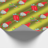 Papier Cadeau Chartreuse Chartreuse Noël vert (Coin)