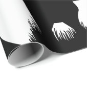 Papier Cadeau Chasse aux cerfs (Coin rond)