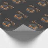 Papier Cadeau Chasse aux cerfs Chasseur de forêt de restauration (Coin)