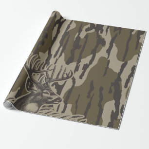 Papier Cadeau Chasse aux cerfs de Virginie Camo Camo Chasse aux 