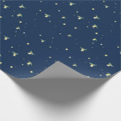 Papier Cadeau Chasse aux lucioles Nuits d'été Feu de camp (Coin)