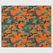 Papier Cadeau Chasse Camo (Plat)