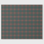 Papier Cadeau Chasse Chisholm Ancien Tartan écossais (Plat)