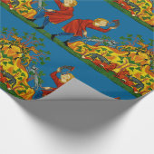 Papier Cadeau Chasse médiévale (Coin)