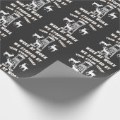 Papier Cadeau Chasseur de cerfs funeste (Coin)