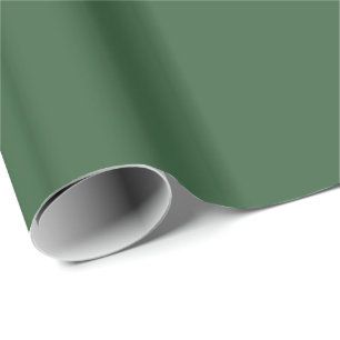 Papier Cadeau Chasseur solide vert