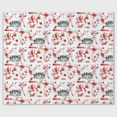 Papier Cadeau chasseurs de zombi internationaux (Plat)