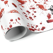 Papier Cadeau chasseurs de zombi internationaux (Coin rond)