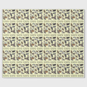 Papier Cadeau Chat (Plat)