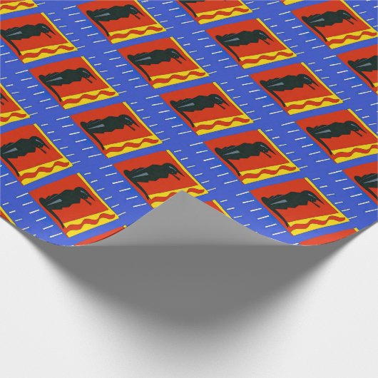 Papier Cadeau Chat, (Coin)