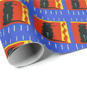 Papier Cadeau Chat, (Coin rond)