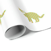 Papier Cadeau Chat à motifs (Coin rond)