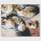 Papier Cadeau Chat, August Macke (Plat)