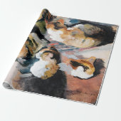 Papier Cadeau Chat, August Macke (Déroulé)