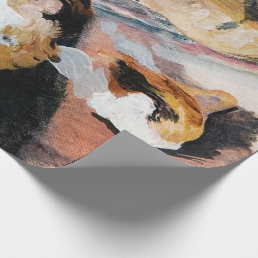 Papier Cadeau Chat, August Macke (Coin)