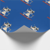 Papier Cadeau chat avec couteau (Coin)