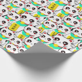 Papier Cadeau Chat chinois chanceux (Coin)