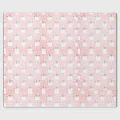 Papier Cadeau Chat de beauté dormant (Plat)