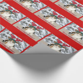 Papier Cadeau Chat de Kitty avec le Joyeux Noël de Freakin (Coin)