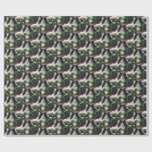 Papier Cadeau Chat de la Saint Patrick (Plat)