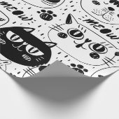 Papier Cadeau Chat de Meow (Coin)