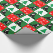 Papier Cadeau Chat de Noël (Coin)