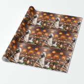 Papier Cadeau Chat de Siamese en Spa (Déroulé)