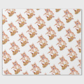 Papier Cadeau Chat de sushi (Plat)