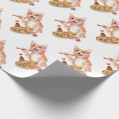 Papier Cadeau Chat de sushi (Coin)