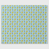 Papier Cadeau Chat en banane (Plat)