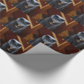 Papier Cadeau Chat et bulle de savon (Coin)