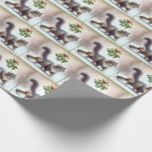 Papier Cadeau Chat et souris sous une souris (Coin)