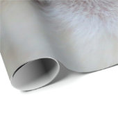 Papier Cadeau Chat gris (Coin rond)