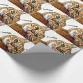 Papier Cadeau Chat irrésistible (Coin)