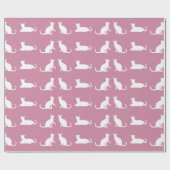 Papier Cadeau Chat mignon de Kitty (Plat)