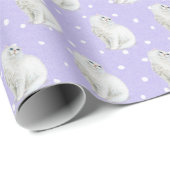 Papier Cadeau Chat persan à points (Coin rond)