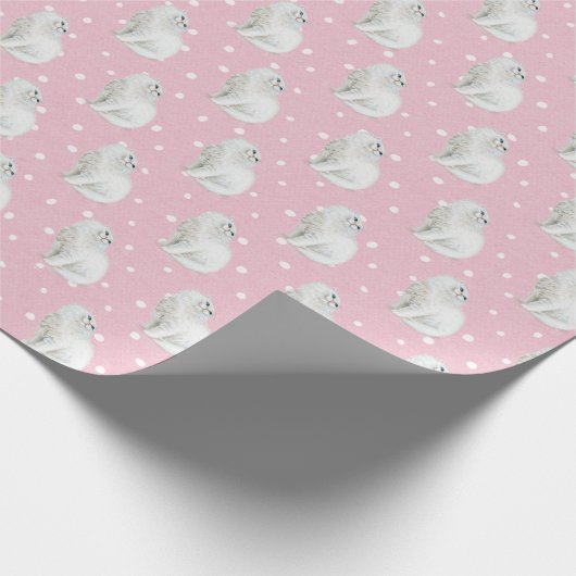 Papier Cadeau Chat persan à points (Coin)