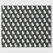 Papier Cadeau Chat persan à points (Plat)