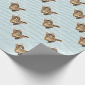 Papier Cadeau Chat, ragondin du Maine (Coin)