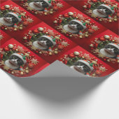 Papier Cadeau Chat smoking (Coin)