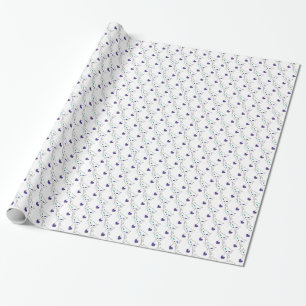 Papier Cadeau chat solitaire