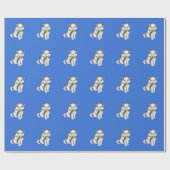 Papier Cadeau chat ukrainien (Plat)