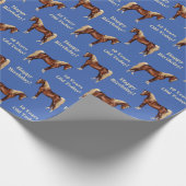 Papier Cadeau Châtaigner égyptien Cheval Arabe laxen Mane & Tail (Coin)