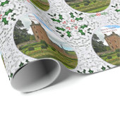 Papier Cadeau Château d'Edzell - Lindsay Clan (Coin rond)