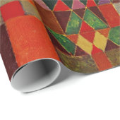 Papier Cadeau Château Paul Klee Et Le Soleil Abstrait Art Modern (Coin rond)